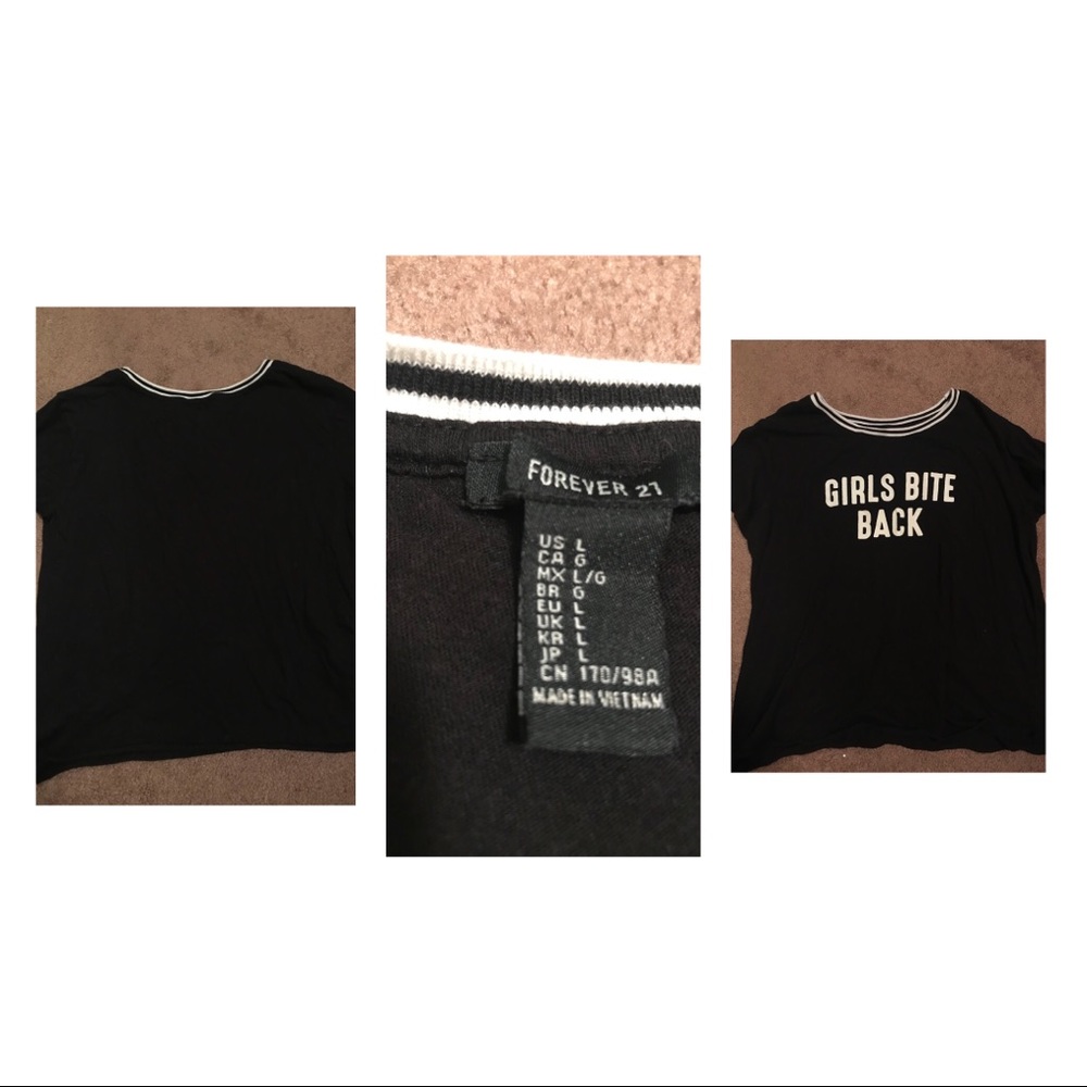 Girls bite back t shirt